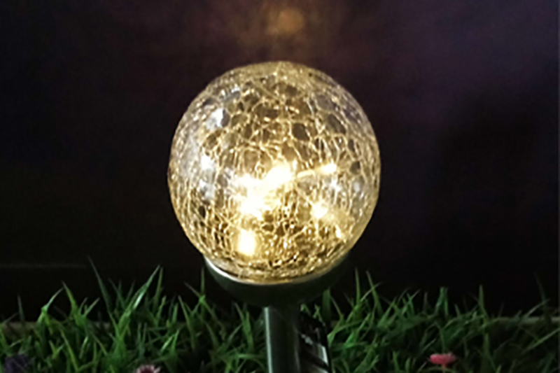 Solar Glass Ball String Light